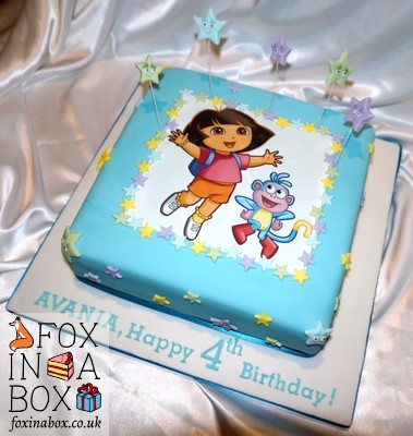 Dora the Explorer cake